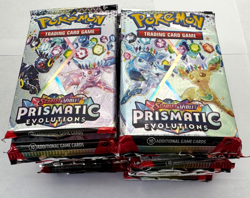 Pokemon Prismatic Evolutions Booster Pack Lot Scarlet & Violet 30x Packs TCG - Image 2