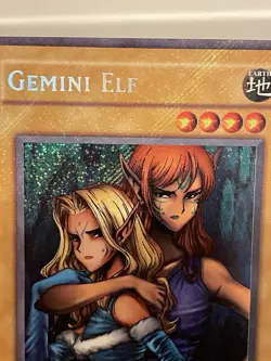 Gemini Elf - LON-000 - Secret Rare - Unlimited - NM - HOLO BLEED - Image 2
