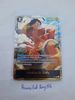 CARTE ONE PIECE - PROMO - P-075 MONKEY.D.LUFFY JAPAN EXPO FRANCE! - Image 1