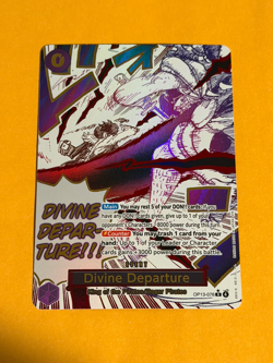 One Piece OP13 Carrying On His Will Divine Departure R Alternate Art OP13-076 - Image 1