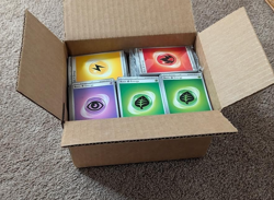 Lot Pokemon 1200+ Energy & Basic Energy Cards Many of Each Type near mint - Image 1