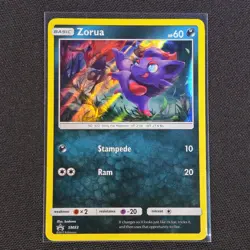 Zorua - SM83 - Black Star Promo - Sun & Moon - Pokemon Card - VLP - Image 1