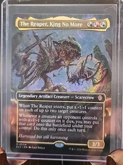 The Reaper, King No More (Borderless) Commander: Lorwyn Eclipsed MTG Regular NM - Image 3
