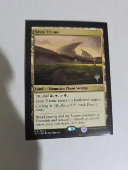 Magic The Gathering Savi Triome Ikoria Near Mint 24 Obo - Image 1