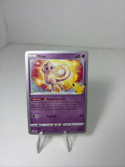 Mew 011/025 2023 World Championships Deck Variant Pokemon NM Celebrations I* - Image 1
