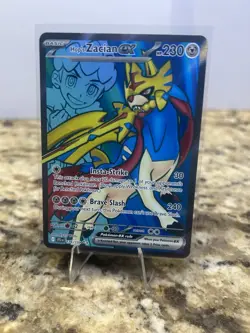 Pokemon TCG Hop's Zacian ex 176/159 Sv09: Journey Together Holo - Image 1