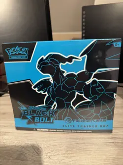 Pokemon Black Bolt and White Flare Pokemon Center ETB Factory Sealed In Hand NEW - Image 5