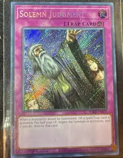 Yu-Gi-Oh! - Solemn Judgment - RA02-EN075 - Secret Rare - 1st Edition - Image 1