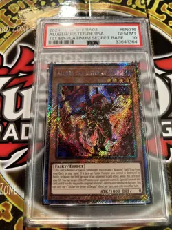 YuGiOh ALUBER THE JESTER OF DESPIA #RA02-EN016🔥PSA 10🔥1st ED-2024 SECRET RARE - Image 2