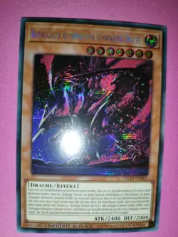 Yugioh! Rotaugiger Alternativer Schwarzer Drache TN19-DE005 Secret Rare - NM - Image 1