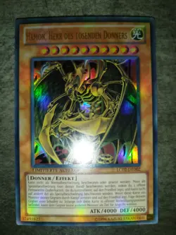 Yu-Gi-Oh! Hamon, Herr Des Tosenden Donners LC02-DE002 Ultra Rare Near Mint - Image 1