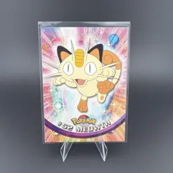 1999 Topps Vintage Pokemon Card Meowth #52 - Image 1