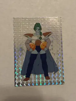 1998 Dragon Ball Z Zarbon Silver Prism Card G5 Artbox JPP/AMADA DBZ CCG - Image 1