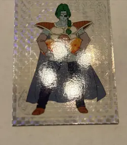 1998 Dragon Ball Z Zarbon Silver Prism Card G5 Artbox JPP/AMADA DBZ CCG - Image 2