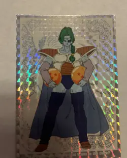 1998 Dragon Ball Z Zarbon Silver Prism Card G5 Artbox JPP/AMADA DBZ CCG - Image 3