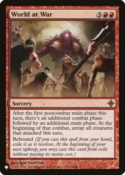 MTG WORLD AT WAR EXC - MONDO IN GUERRA - TLI - MAGIC - Image 1