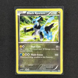Black Kyurem - 100/149 - Cracked Ice Holo - Boundaries Crossed - Pokemon - LP - Image 1
