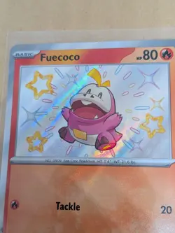 Pokemon TCG Fuecoco SVP Black Star Promos SVP079 NM - Image 3