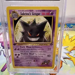 2000 Pokemon Sabrina's Gengar 29/132 1st Edition Rare Library Of Congress CGC 9 - Image 3