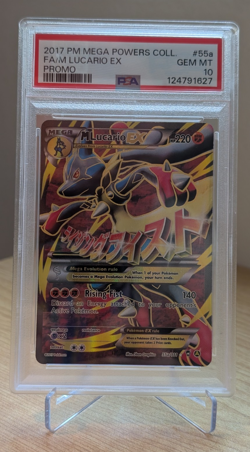 Pokemon - M Lucario EX 55a/111 | PSA 10 | Mega Powers Collection | Promo - Image 3