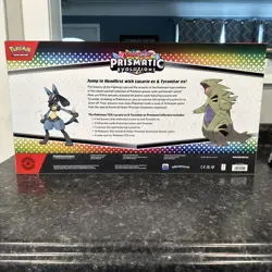 Pokemon TCG Lucario Ex & Tyranitar Ex Premium Collection New/ Sealed Prismatic - Image 2