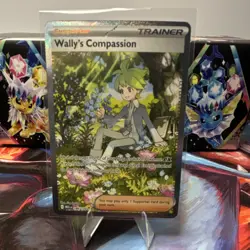 Pokemon Wally's Compassion 186/132 Me01 Special Illustration Rare Full Art Holo - Image 1