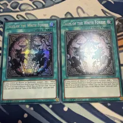 Yugioh Tales of the White Forest Prismatic Secret Rare MP25-EN092 x2 Near Mint - Image 1