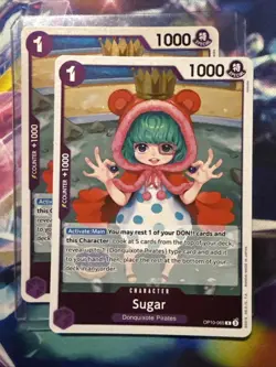 2x Sugar OP10-065 English R Royal Blood One Piece TCG MINT - Image 1