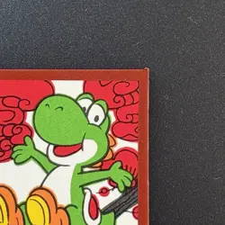 Yoshi Super Mario Bros HANAFUDA JAPAN playing CARD Nintendo Red M393 - Image 3