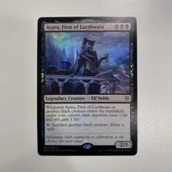 Ayara, First of Locthwain Throne of Eldraine Foil NM - Magic the Gathering Card - Image 1