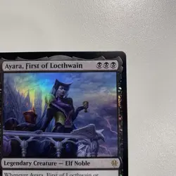 Ayara, First of Locthwain Throne of Eldraine Foil NM - Magic the Gathering Card - Image 3