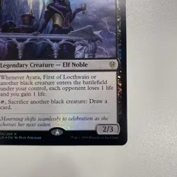 Ayara, First of Locthwain Throne of Eldraine Foil NM - Magic the Gathering Card - Image 4