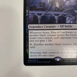 Ayara, First of Locthwain Throne of Eldraine Foil NM - Magic the Gathering Card - Image 5