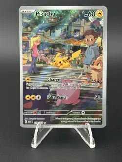 Pokemon Pikachu TCG Card 173/165 SV Scarlet & Violet 151 NM Condition - Image 1