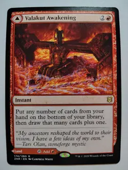 Valakut Awakening R Zendikar Rising 174 NM Normal - Image 1