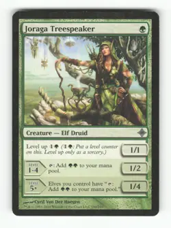Joraga Treespeaker U Rise of the Eldrazi 190 LP Normal MTG - Image 1