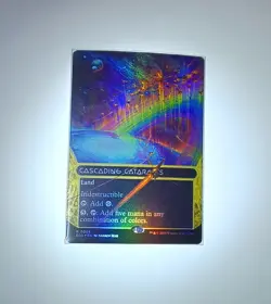 Cascading Cataracts (0005) (Borderless) Edge of Eternities: Stellar Sights Foil - Image 1