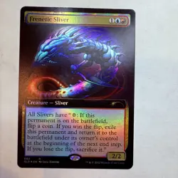 SLD Frenetic Sliver (Extended Art) Secret Lair Drop Foil MTG NM - Image 1