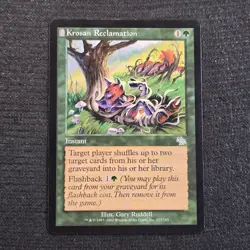 Magic: The Gathering Judgment Krosan Reclamation Uncommon 122 Near Mint - Image 1