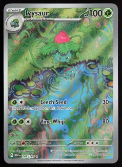 2023 Pokemon Ivysaur - 167/165 - SV: Scarlet & Violet 151 (MEW) NM - Image 1