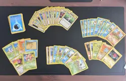 Pokemon Base Set 2 Bundle 2000 WOTC vintage Uncommon + Commons - Image 1