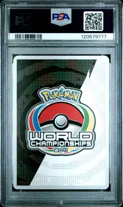 2011 POKEMON WORLD CHAMPIONSHIPS PROMO THE TRUTH #97 POKEMON COLLECTOR PSA 9 - Image 2