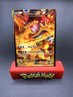 2016 Pokemon Charizard EX XY121 Black Star Promo 2016 Holo Rare - NM - Image 1