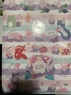Sealed Pokemon Center Exclusive We're Goomy Zip Binder IN HAND READY TO SHIP - Image 2
