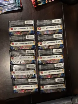 Pokemon TCG Sword And Shield Base Set Booster Pack Lot Of 10 Factory Sealed - Image 2