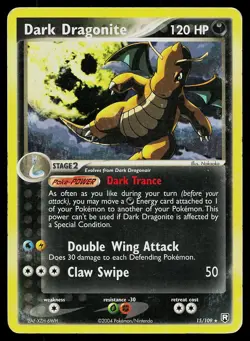 Pokemon Team Rocket Returns 15/109 Dark Dragonite Pokemon Card - Image 1
