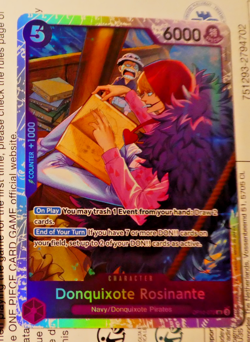One Piece Card Game Carte Holo OP10-072 SR English NM - Image 1