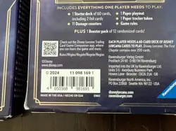 Disney Lorcana The First Chapter Starter Deck Set of 3 Sealed New - Image 3