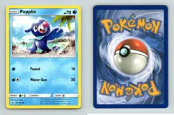 Popplio #39/149 Sun & Moon Common Pokemon 2017 TCG Card - Image 1