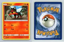 Litten #24/149 Sun & Moon Common Pokemon 2017 TCG Card - Image 1